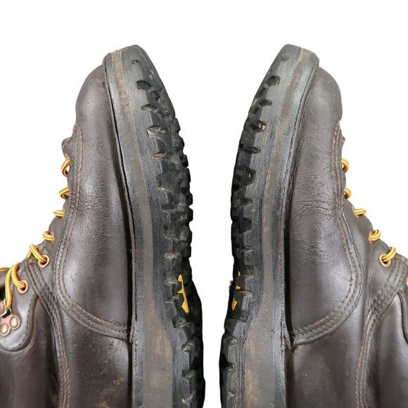 Danner Mens 8 Work Boots Hawk Nubuck Leather USA Waterproof Lace Up Handcrafted main image 14